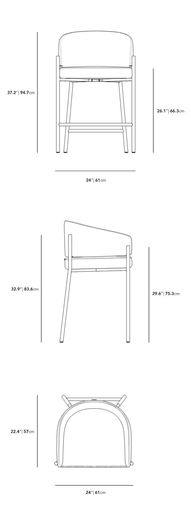 Solana Counter Stool